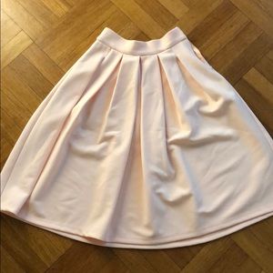 Elegant Peach A line skirt